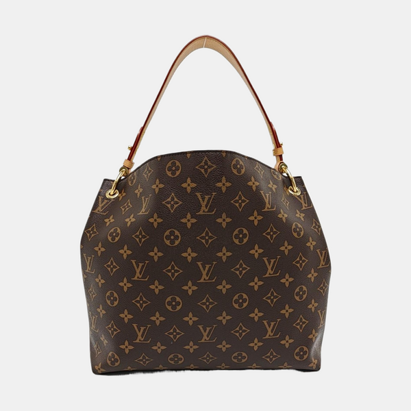 GRACEFUL TPM Monogram Coated Canvas Brown