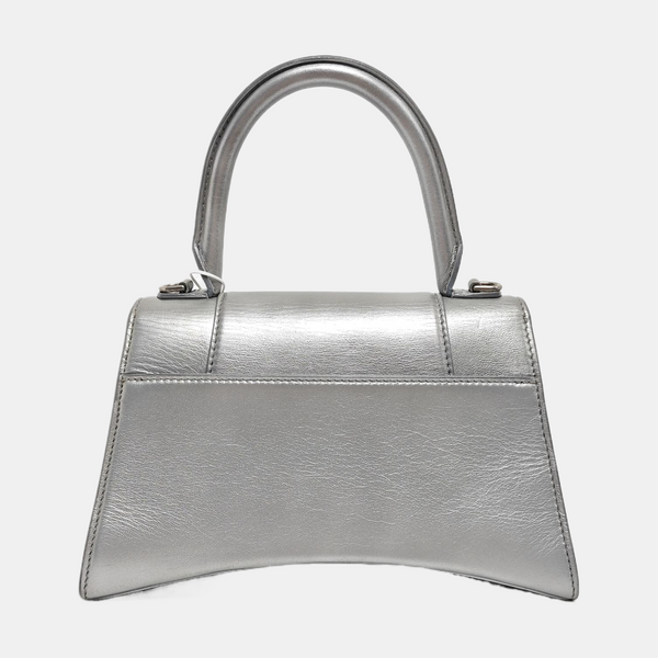 Hourglass S Calfskin Silver