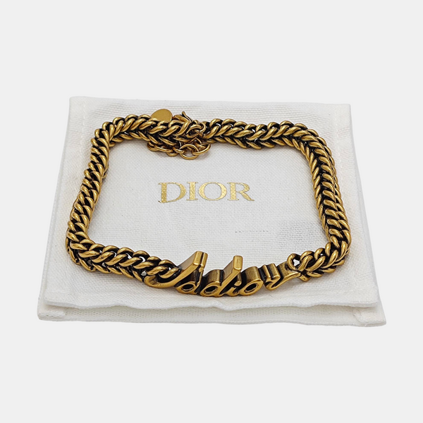 J'adior Metal Gold Necklace