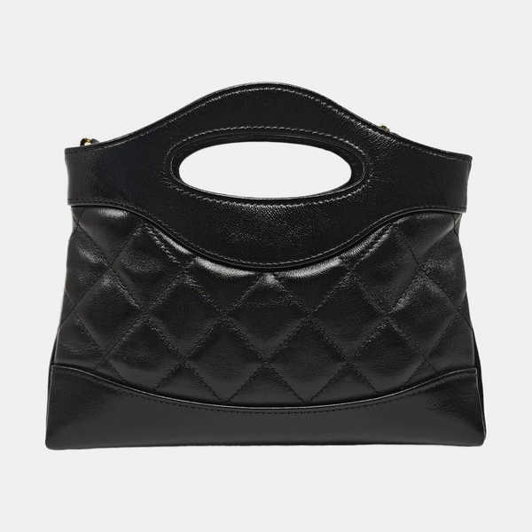 CHANEL 31 Quilted Lambskin Black