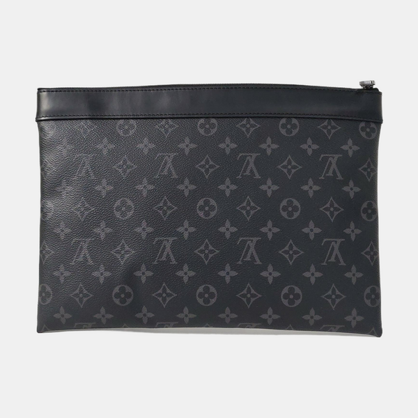 DISCOVERY Monogram Coated Canvas Gray