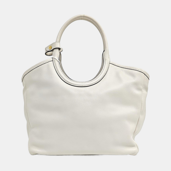 IVY Small Calfskin White