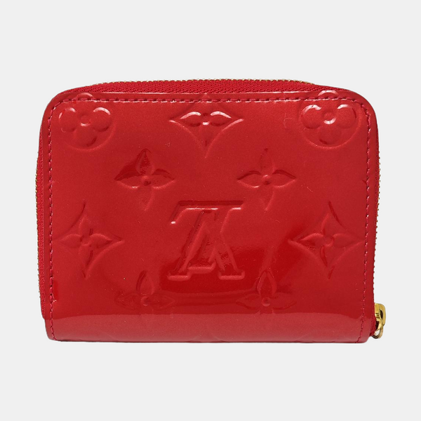 ZIPPY Patent Leather Red Wallet