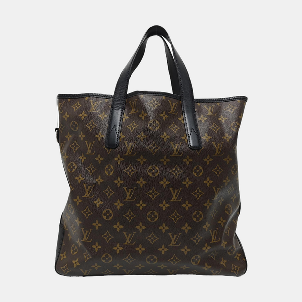 DAVIS Monogram Coated Canvas Brown