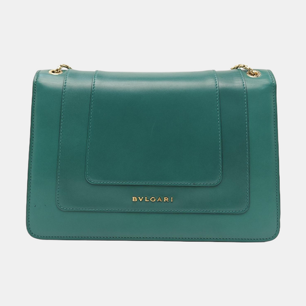 SERPENTI FOREVER Medium Calfskin Green