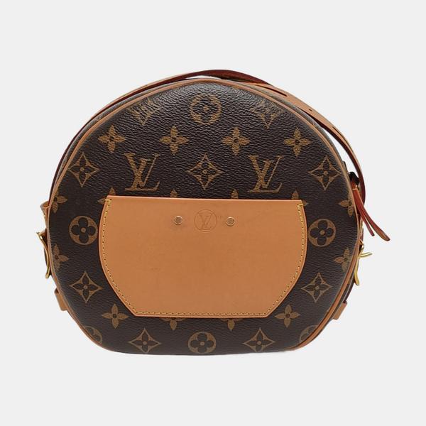 BOITE CHAPEAU MM Monogram Coated Canvas Brown