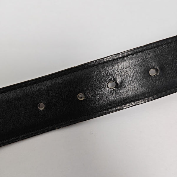 Leather Belt Black