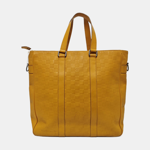 TADAO PM Damier Calfskin Yellow
