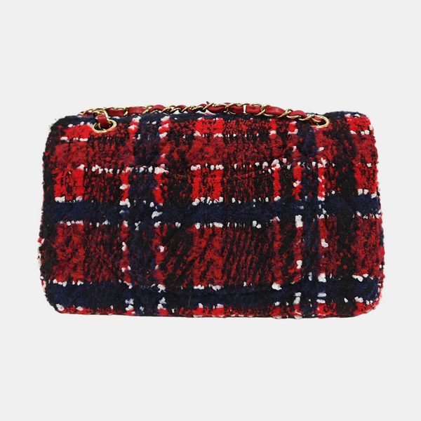 CLASSIC FLAP Medium Fabric Red