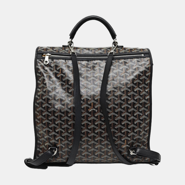 Saint Léger Coated Canvas Black