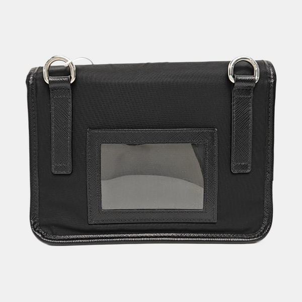 Fold Wallet Nylon Black
