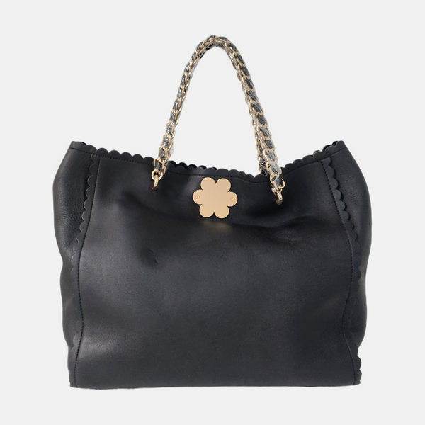 Large Calfskin Black