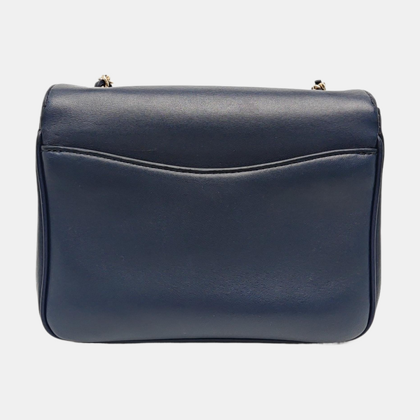 CC MANIA Quilted Lambskin Blue