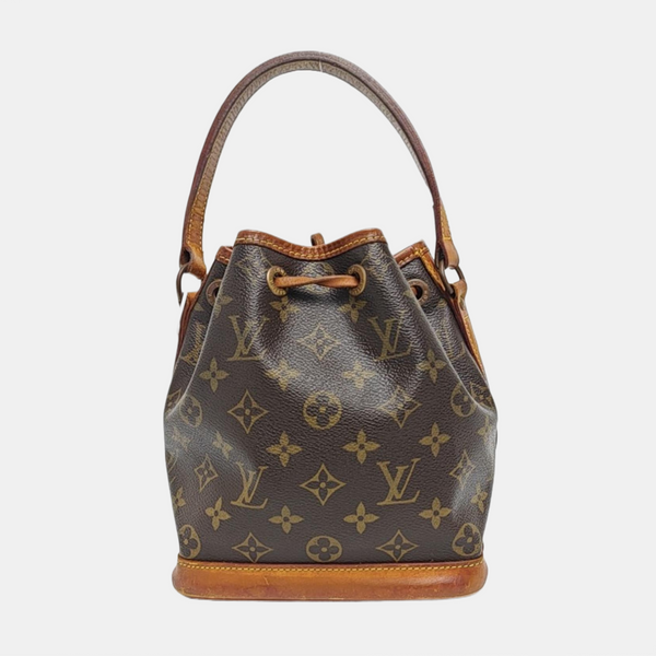 NOÉ Monogram Coated Canvas Brown