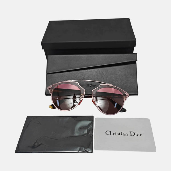 Metal Sunglasses Red