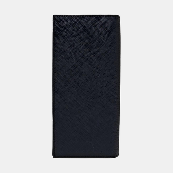 Saffiano Calfskin Wallet Blue