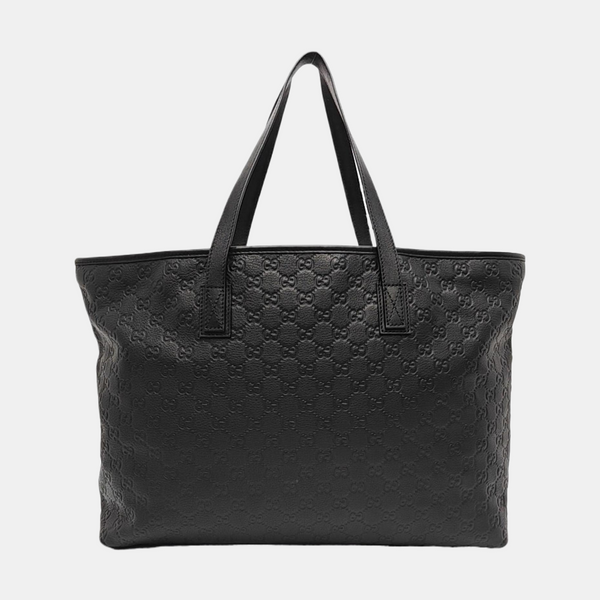 GG Imprime Monogram Calfskin Black