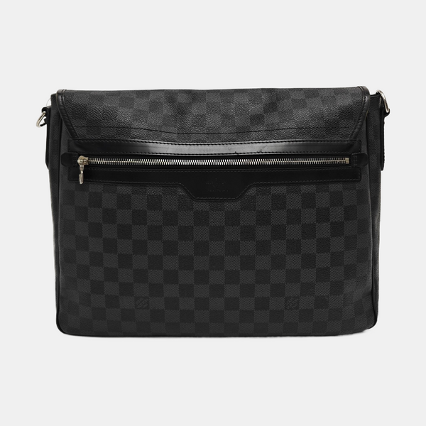 DANIEL MM Damier Graphite Coated Canvas Gray