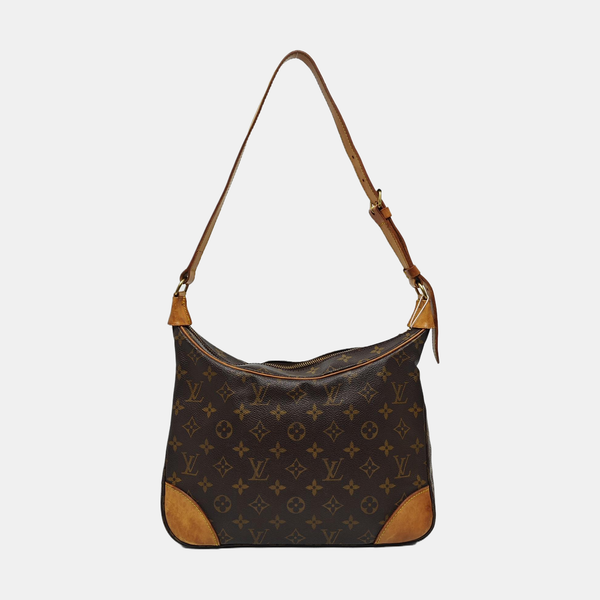 BOULOGNE Monogram Coated Canvas Brown