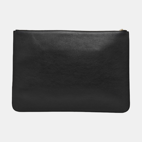 Calfskin Clutch Black