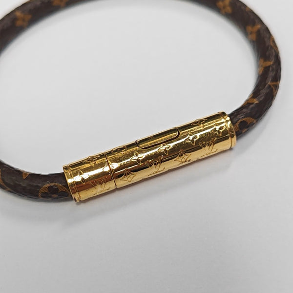 CONFIDENTIEL Metal Brown Bangle