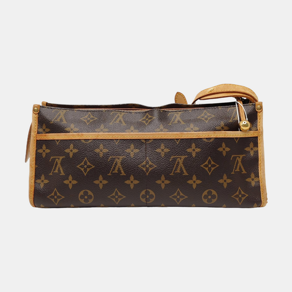 POPINCOURT Monogram Coated Canvas Brown