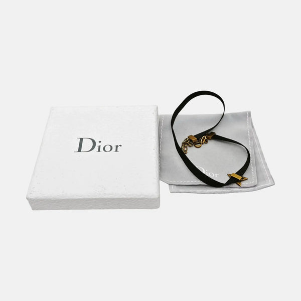 J'adior Metal Black Necklace
