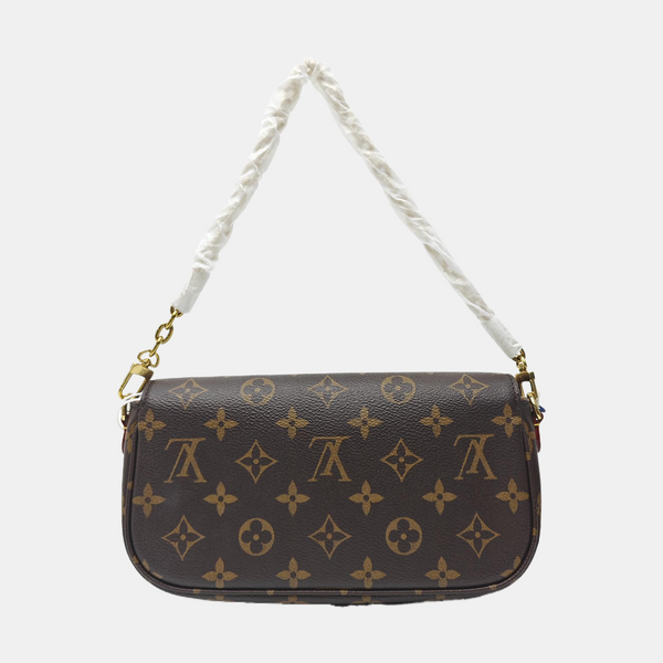 IVY Monogram Coated Canvas Brown