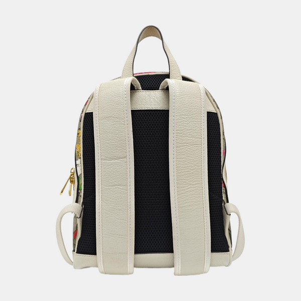 Ophidia Large Monogram Coated Canvas Beige
