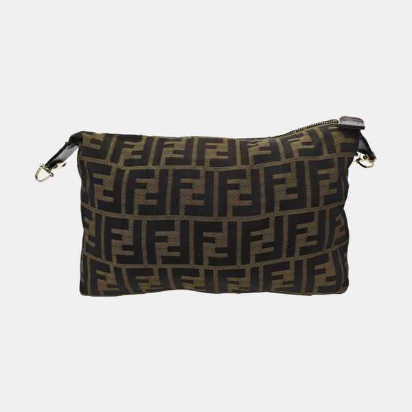 Canvas Top Handle Bag Brown