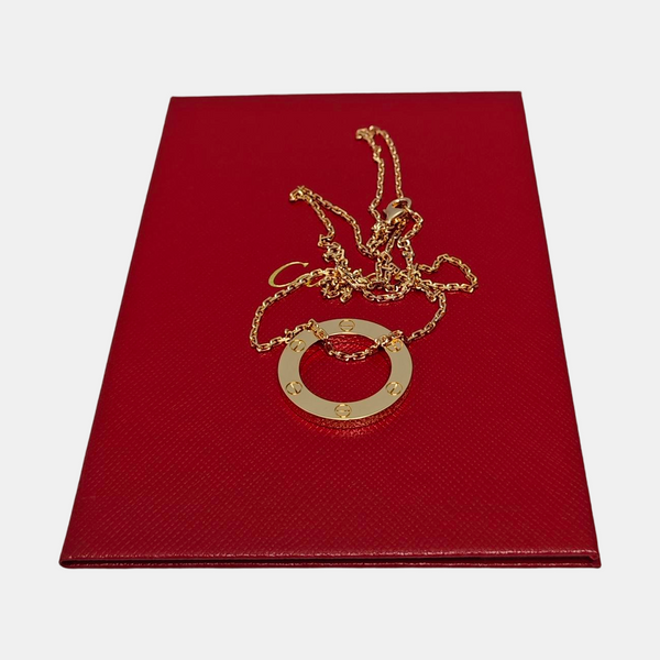 LOVE 18k Rose Gold Necklace