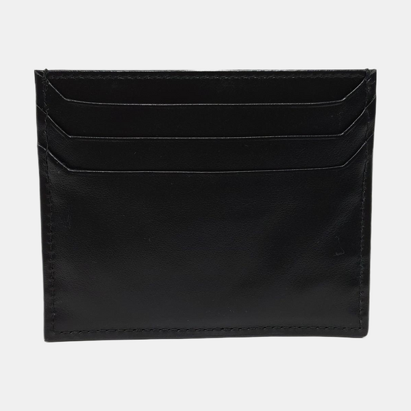 Love Calfskin Black Card Holder
