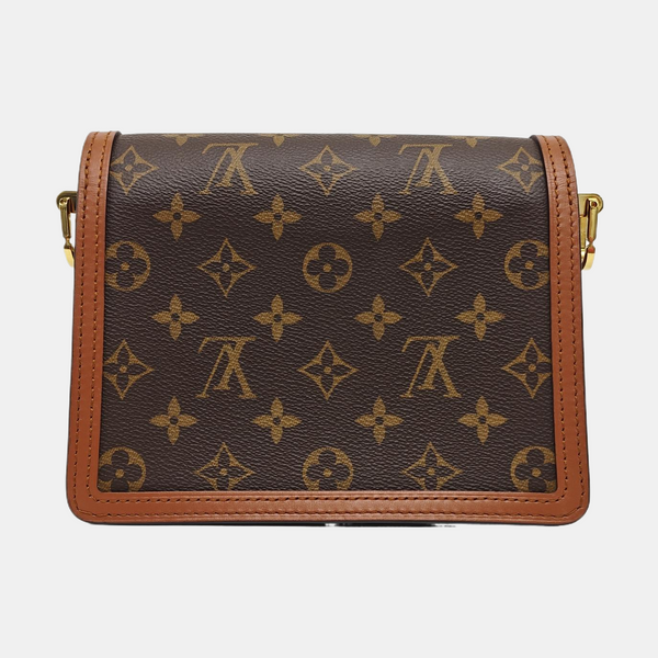 DAUPHINE Mini Coated Canvas Brown