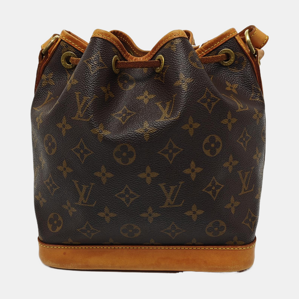 NOÉ BB Monogram Coated Canvas Brown