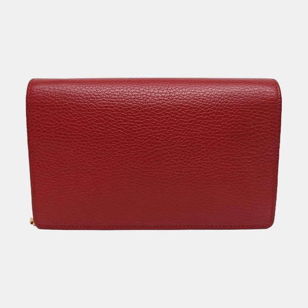 GG Marmont Mini Calfskin Red