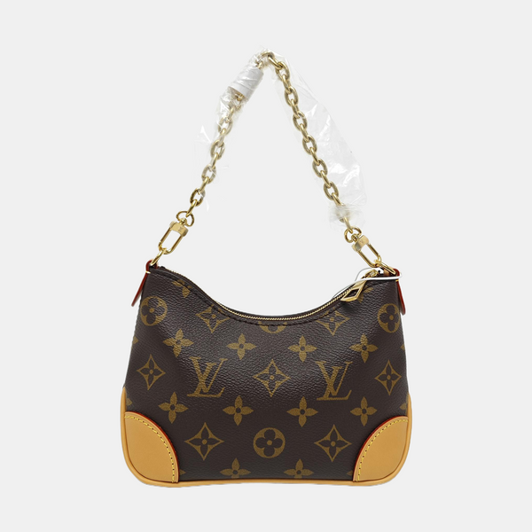BOULOGNE Nano Monogram Coated Canvas Brown