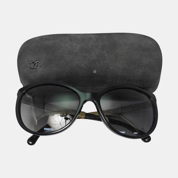 Synthetic Sunglasses Black