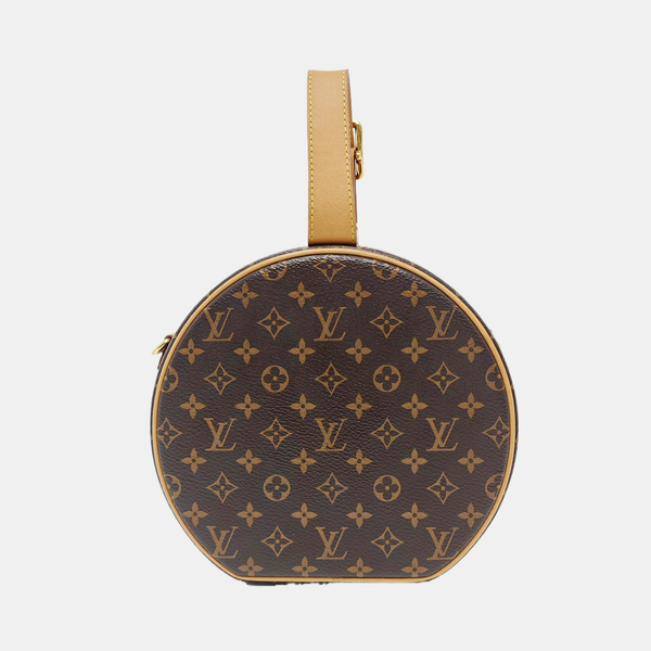 BOITE CHAPEAU PM Monogram Coated Canvas Brown