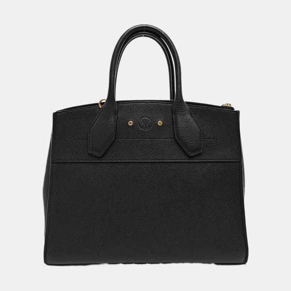 CITY STEAMER MM Calfskin Black