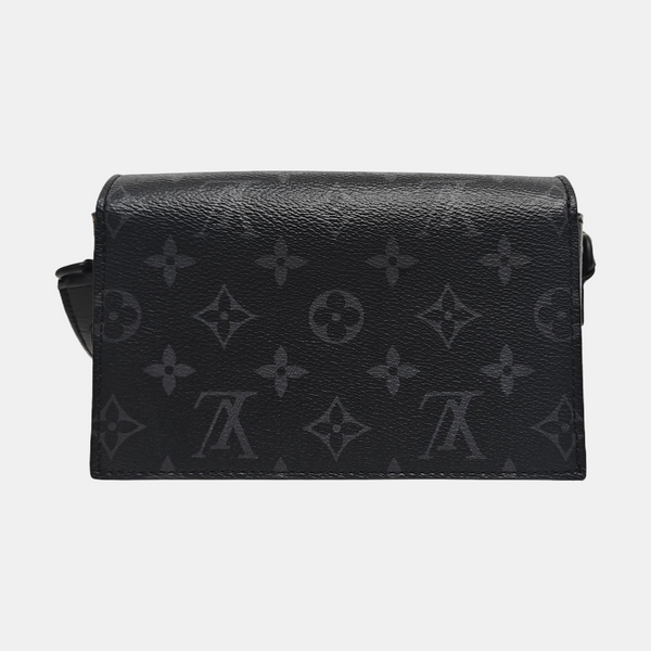 STEAMER Mini Monogram Coated Canvas Black
