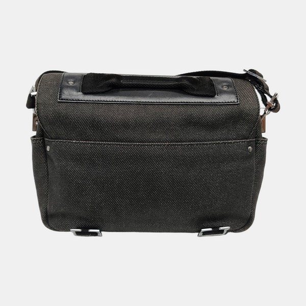 Canvas Shoulder Bag Black