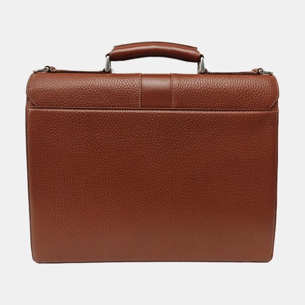 Calfskin Shoulder Bag Brown