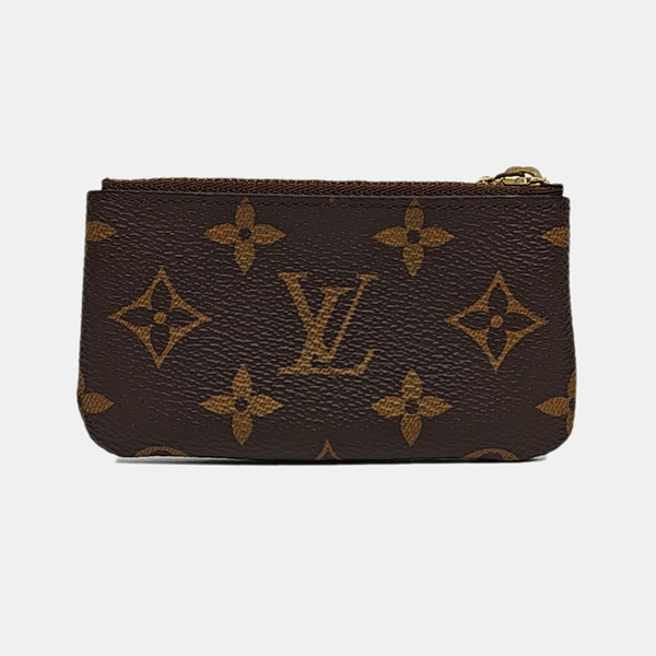 Monogram Coated Canvas Coin Purse Brown
