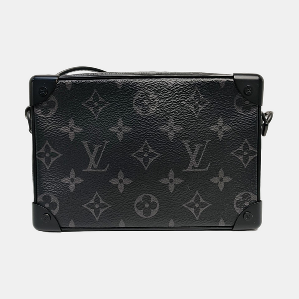 SOFT TRUNK Mini Monogram Coated Canvas Black