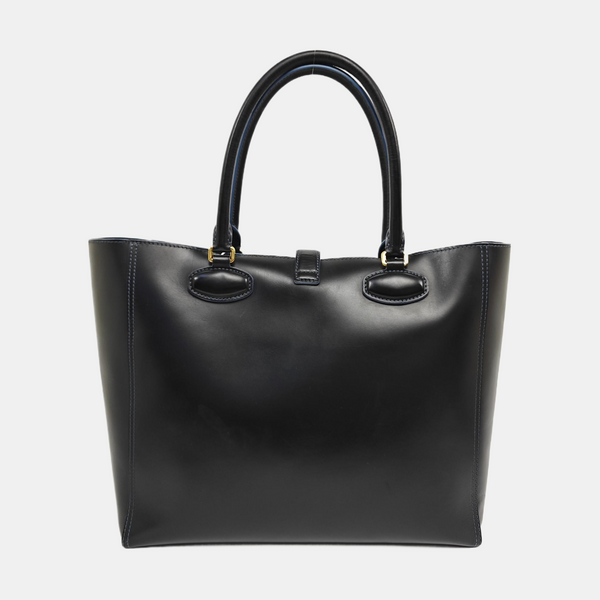 Calfskin Tote Bag Black