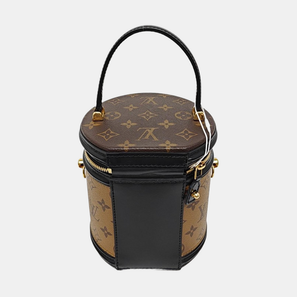 CANNES PM Monogram Coated Canvas Brown