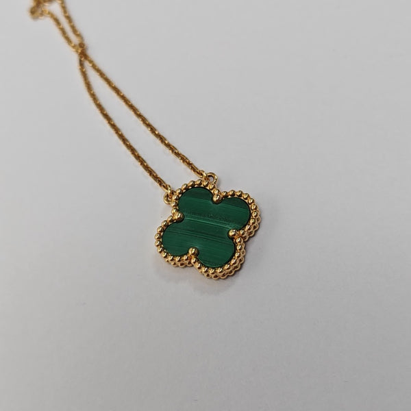 Vintage Alhambra 18k Gold Necklace