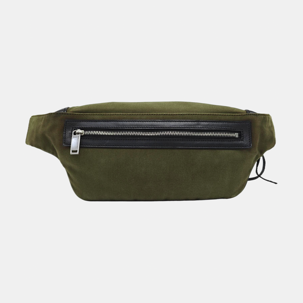 Fabric Belt Bag Green