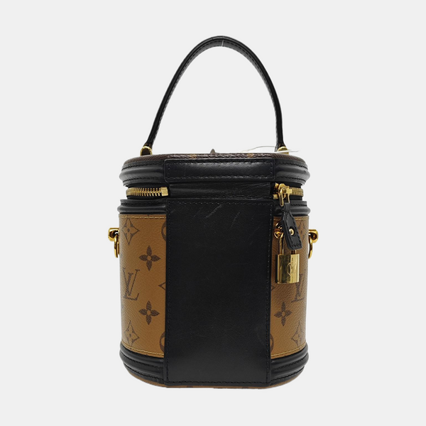 CANNES PM Monogram Coated Canvas Brown