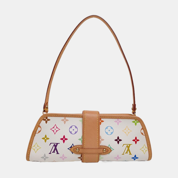 LV × TM SHIRLEY Monogram Coated Canvas White